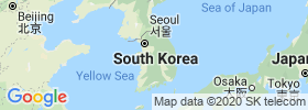 Chungcheongbuk Do map